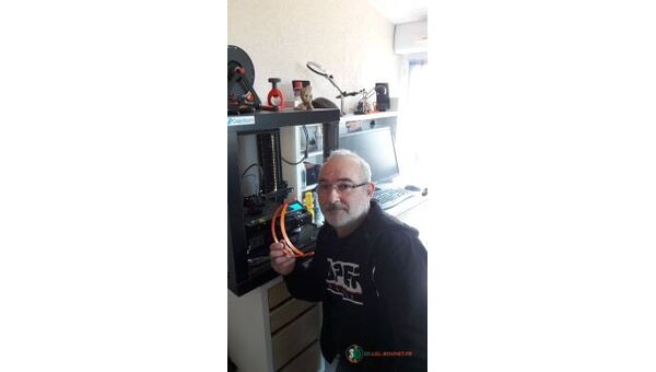 Merci à Laurent Abry pour son aide avec son imprimante 3D