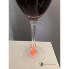 Marque verre clipsable sur les verres à pied - initiale prénom - C