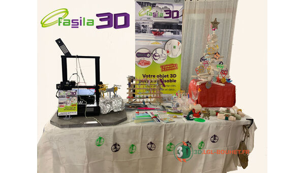 FaSila3D sera présent sur les marchés de Noël locaux