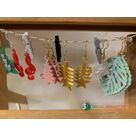 Boucles d'oreilles de fête