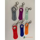 Porte-clé jeton de caddie Aspiloc en 1 couleur avec 6 couleurs différentes