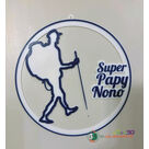 Décoration murale Super Papy randonneur