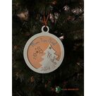 Grande boule de noël Mon 1er Noël personnalisée avec prénom et année
